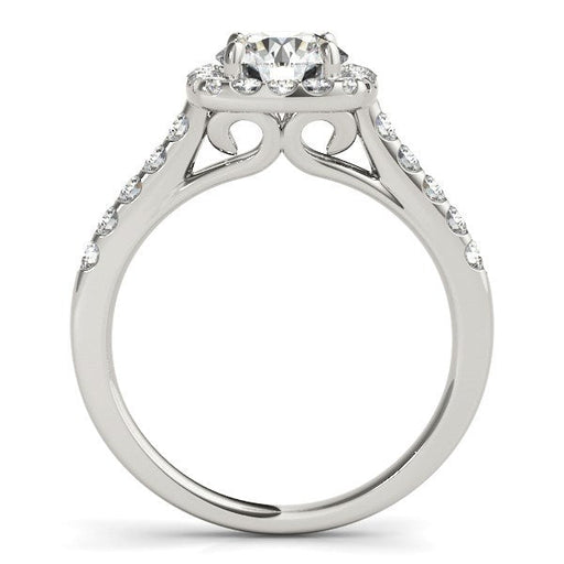 Bids.com Square Shape Halo Diamond Engagement Ring in 14k White Gold (1 1/2 cttw) Rings White Smoke 3 / White Gold,3.5 / White Gold,4 / White Gold,4.5 / White Gold,5 / White Gold,5.5 / White Gold,6 / White Gold,6.5 / White Gold,7 / White Gold,7.5 / White Gold,8 / White Gold,8.5 / White Gold,9 / White Gold