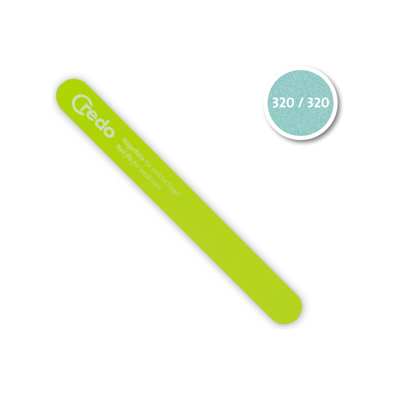 Credo Credo Solingen Nail File Popart For Weak Nails | Green | 1 Pc - 3 Oz Cosmetics Yellow Green