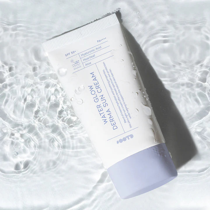AsiaBeautyMall OOTD Water Glow Derma Sun Cream Sunscreen Lavender