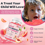 Nature Target Kids Probiotic, 5 Billion CFUs, 90ct Probiotic Misty Rose