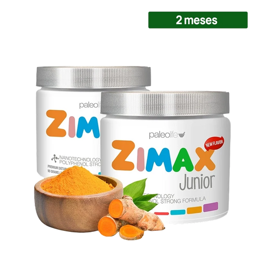Paleolife Crecimiento Vital Zimax Junior ¡ANTIOXIDANTE NATURAL NUEVO! Black 2 Meses