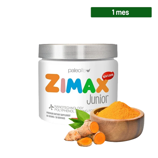 Paleolife Crecimiento Vital Zimax Junior ¡ANTIOXIDANTE NATURAL NUEVO! Black 1 Mes