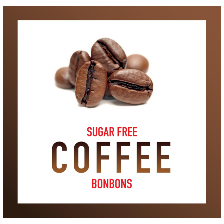 Swiss Imports Swiss Imports Coffee Sugar Free Bonbons Hard Candy Drops  1.4 Oz Candy White Smoke