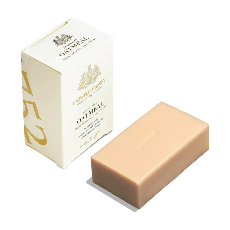 Caswell Massey Caswell Massey Centuries Oatmeal Triple-Milled Bar Soap 6.4oz/180g Bar Soap Antique White