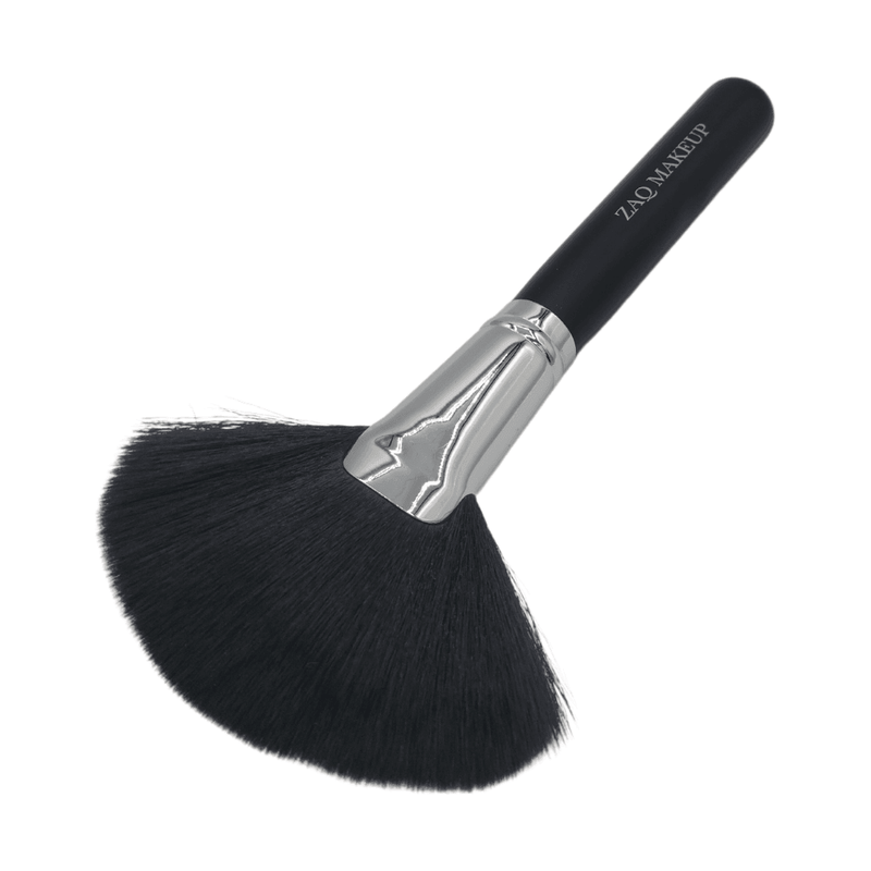ZAQ Skin & Body Fluffy Large Fan Brush Make Up Dark Slate Gray