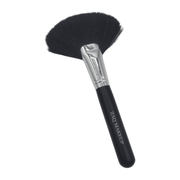 ZAQ Skin & Body Fluffy Large Fan Brush Make Up Gray