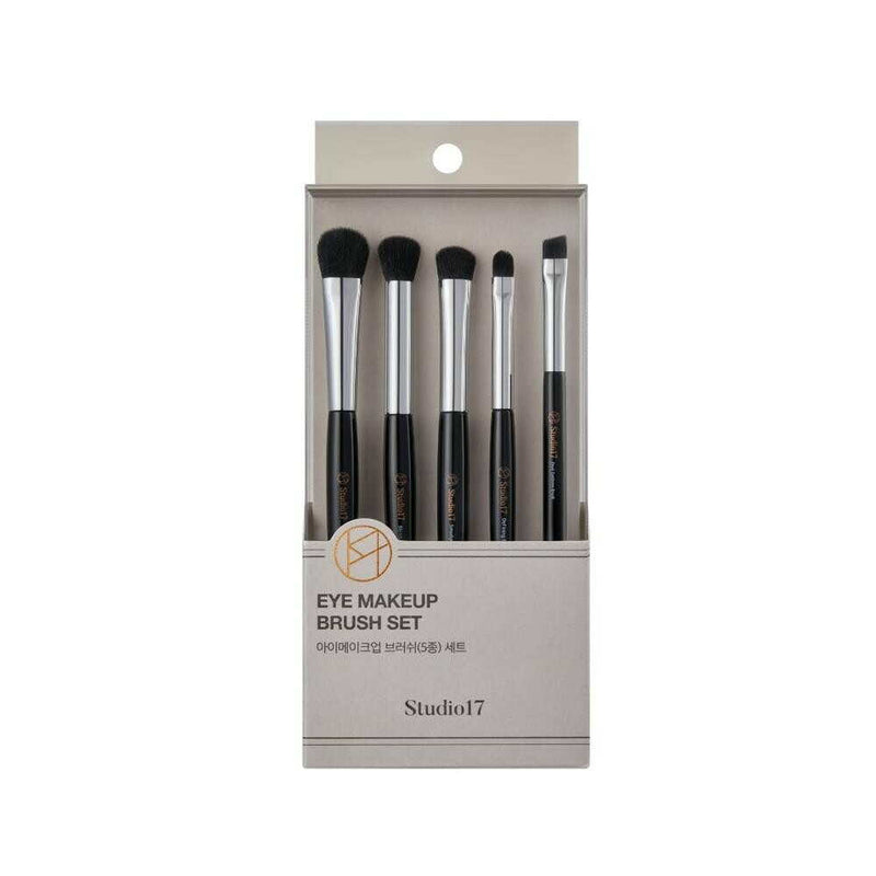 AsiaBeautyMall Studio17 Eye Makeup Brush Set Brush Dark Gray