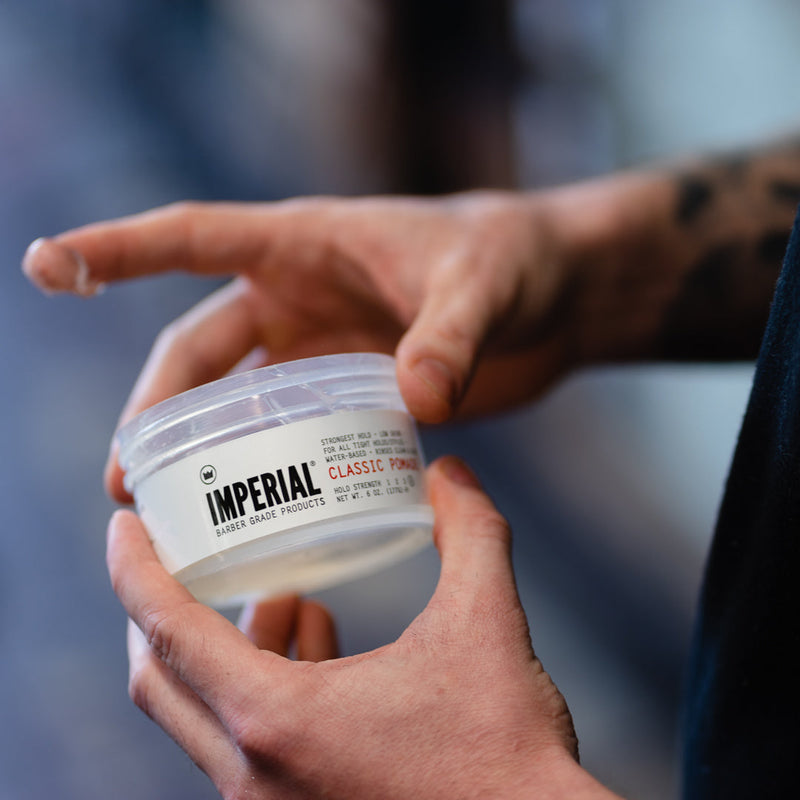 Imperial Barber Products Classic Pomade - 6 oz Hair Black