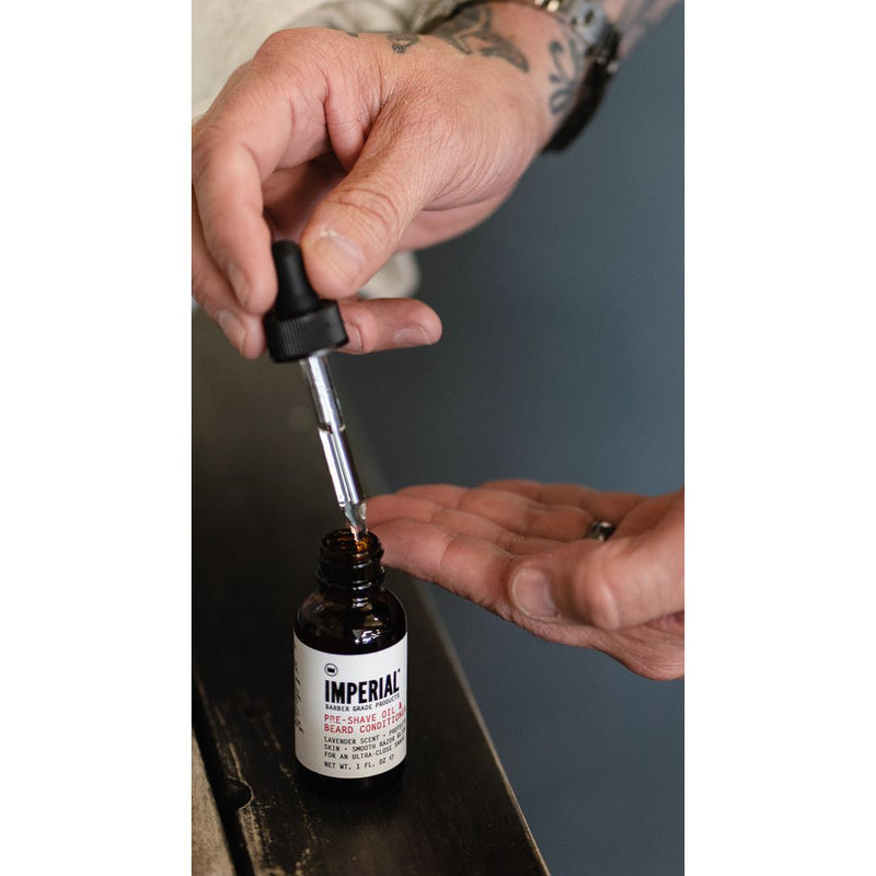 Imperial Barber Products Pre-Shave Oil & Beard Conditioner Shave & Skin Care Dark Slate Gray