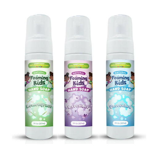 Garner's Garden Foaming Kids Hand Soap Baby Care White Smoke Unscented Kids Hand Soap,Lemongrass Kids Hand Soap,Lavender Kids Hand Soap,Unscented Kids Hand Soap 8oz refill (Foamer NOT included),Lemongrass Kids Hand Soap 8oz refill (Foamer NOT included),Lavender Kids Hand Soap 8oz refill (Foamer NOT included)