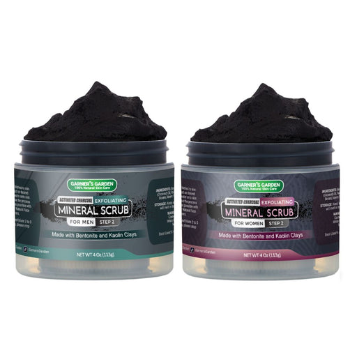 Garner's Garden Activated Charcoal Scrub Scrubs White Smoke 2 oz Charcoal Scrub Women (try me),2 oz Charcoal Scrub Men (try me),4 oz Charcoal Scrub Women (Recommended),4 oz Charcoal Scrub Men (Recommended),8 oz Charcoal Scrub Women (Large),8 oz Charcoal Scrub Men (Large)