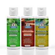 Garner's Garden Travel Sized - Natural Mouthwash | H2O2 | Fluoride Free Oral Care White Smoke 2 oz / Reduced Strength / Peppermint (Original),2 oz / Reduced Strength / Cinna Mint,2 oz / Reduced Strength / Lemongrass Mint,2 oz / Regular Strength / Peppermint (Original),2 oz / Regular Strength / Cinna Mint,2 oz / Regular Strength / Lemongrass Mint,4