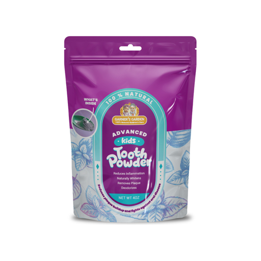 Garner's Garden Kid's Tooth Powder | Fluoride Free | 100% Natural Tooth Powder Dark Magenta Kid's Tooth Powder / 2 oz,Kid's Tooth Powder / 4 oz,Kid's Mother of Pearl Tooth Powder / 2 oz,Kid's Mother of Pearl Tooth Powder / 4 oz