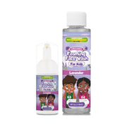 Garner's Garden Organic Foaming Face Wash For Kids Baby Care White Smoke Lavender / 1.7 oz + 4oz Refill