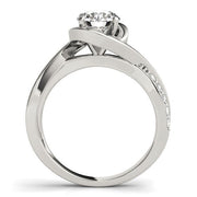 Bids.com 14k White Gold Split Band Round Bypass Diamond Engagement Ring (1 1/8 cttw) Rings White Smoke 3 / White Gold,3.5 / White Gold,4 / White Gold,4.5 / White Gold,5 / White Gold,5.5 / White Gold,6 / White Gold,6.5 / White Gold,7 / White Gold,7.5 / White Gold,8 / White Gold,8.5 / White Gold,9 / White Gold
