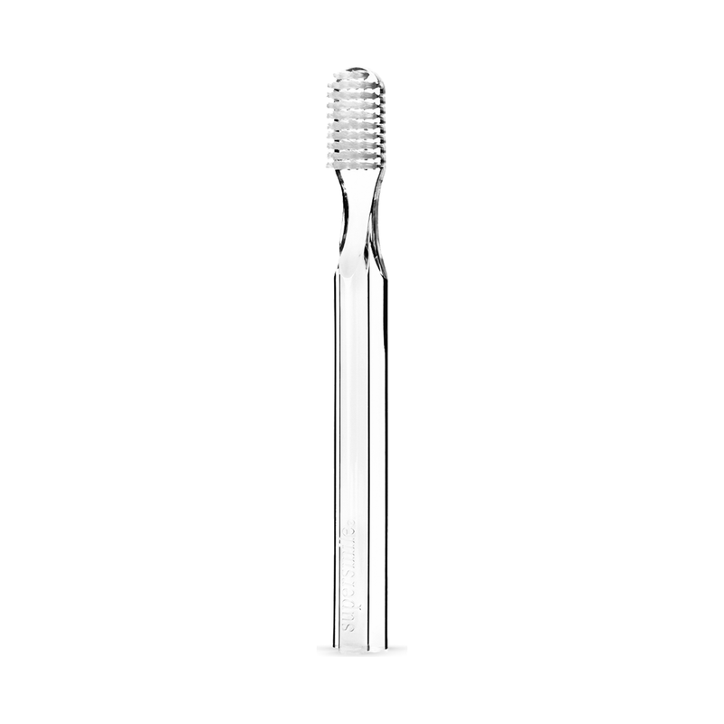 supersmile Supersmile Toothbrush 45 Degree Ergonomic Clear Toothbrush Black