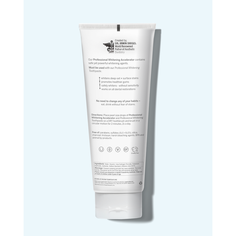 supersmile whitening accelerator Accelerator Lavender 1.2 oz,3.4 oz,3.6 oz,8.0 oz