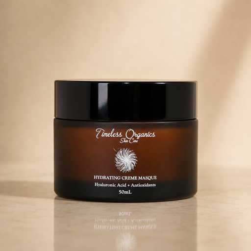 Timeless Organics Skin Care Deep Hydration + Antioxidant Creme Masque Tan