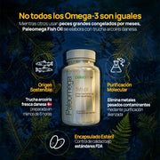 Paleolife Paleomega Paleomega Fish Oil 2 Pack Black 3x2,1 Pack,3 Pack,6 Pack