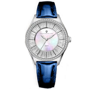 Bids.com Christian Van Sant Women's Luna Watches White Smoke