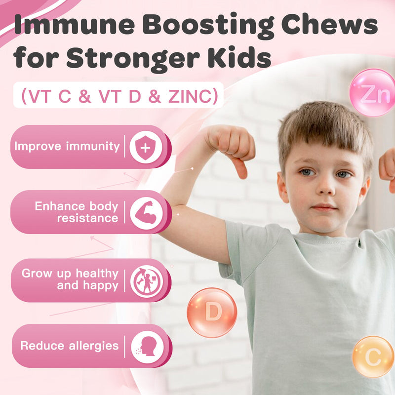 Nature Target Kids Probiotic, 5 Billion CFUs, 90ct Probiotic Misty Rose