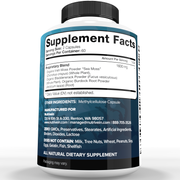 Nutrivein Nutrivein Organic Sea Moss 1600mg Plus Bladderwrack & Burdock - 120 Capsules 65-25PU-ZLQ1 White Smoke