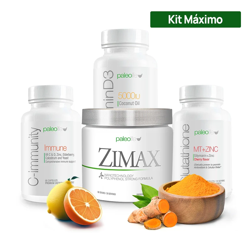 Paleolife Defensas Bajas White Smoke Kit Máximo