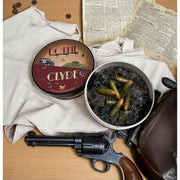 Strike Gold Shave Strike Gold Shave Bonnie & Clyde Shaving Collection Shaving Set Gray Shaving Soap 5 oz,Aftershave Splash 3.4 oz