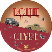 Strike Gold Shave Strike Gold Shave Bonnie & Clyde Shaving Collection Shaving Set White Smoke Shaving Soap 5 oz