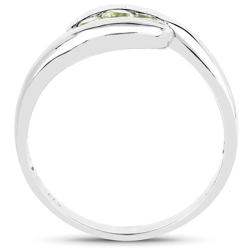 Bids.com 0.56 Carat Genuine Peridot .925 Sterling Silver Ring Rings White Smoke size 13.00,size 14.00,size 11.00,size 12.00,size 6.00,size 7.00,size 8.00,size 9.00,size 6.50,size 5.00,size 12.50