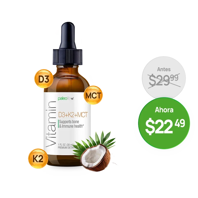 Paleolife Vitamin D3 & K2 Black 1 Pack