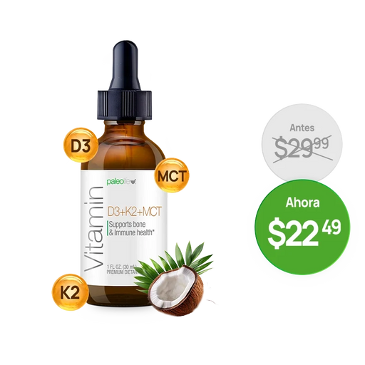 Paleolife Vitamin D3 & K2 Black 1 Pack