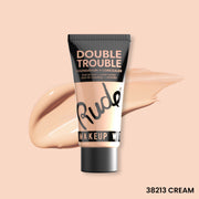 Rude Cosmetics Double Trouble Foundation and Concealer Foundation Peach Puff Cream 05