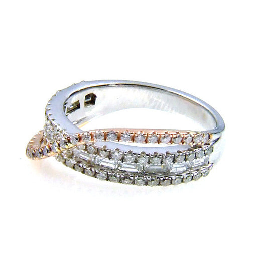 Bids.com 1.00ct Diamond Ring 14KT White Gold Rings White Smoke 6.0