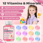 Nature Target Kids Probiotic, 5 Billion CFUs, 90ct Probiotic Misty Rose