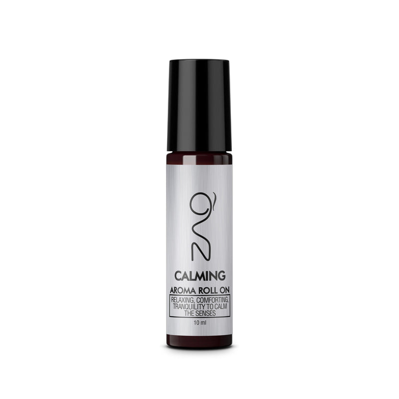 ZAQ Skin & Body ZAQ Calming Aroma Essential Oil Roll On Organic Essential Oils Black 10ML