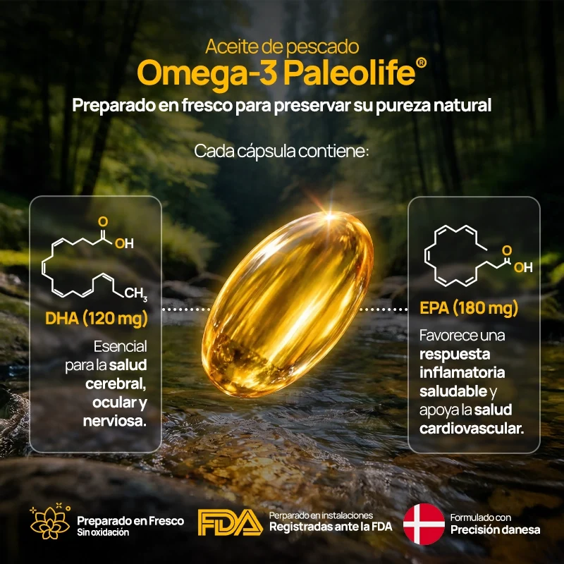 Paleolife Paleomega Paleomega Fish Oil 2 Pack Black 3x2,1 Pack,3 Pack,6 Pack