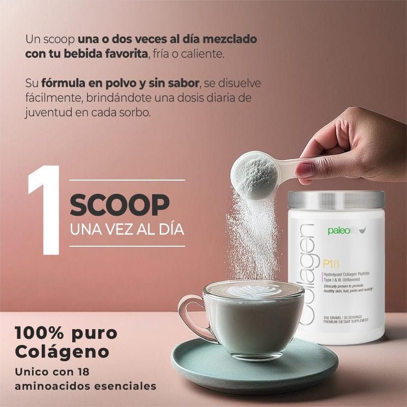 Paleolife Collagen P18 collagenp18 Gray 3x2,1 Pack,3 Pack,6 Pack