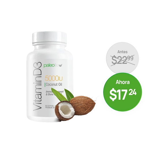 Paleolife Vitamin D3 Restore VITAMIN D3 5000 IU Black 1 Pack