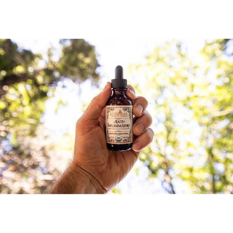 Khroma Herbal Products Organic Anti-Inflammatory Blend Supplements Antique White