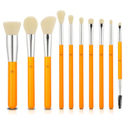 Lurella Cosmetics Neon Brush Sets Dark Orange Cyan,Acid,Caution,Magenta,Uranium,Phoenix