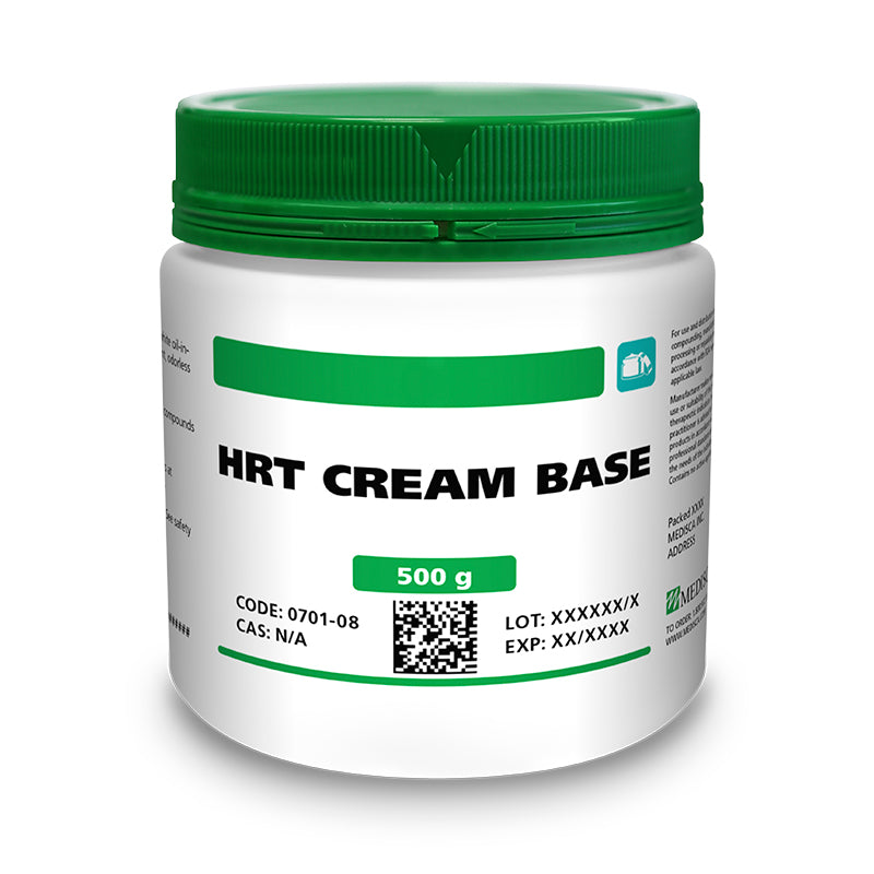 Medisca HRT Cream Base for Compounding (500 g) Medicine & Drugs White Smoke