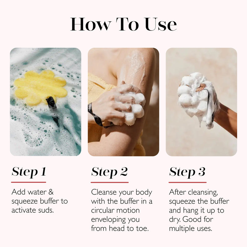 Spongellé Lavender Sky | Art Chinois Body Wash Infused Buffer White Smoke