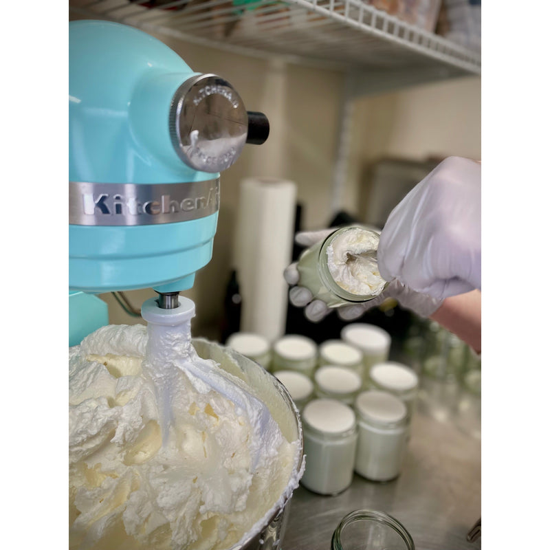 MION Artisan Soap Co. Whipped Shea Butter - Wild Chamomile | Deeply Hydrating and Rejuvenating Light Slate Gray