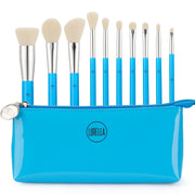 Lurella Cosmetics Neon Brush Sets White Smoke Cyan