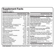 Nutrivein Nutrivein Whole Food Multivitamin for Men & Women – 120 Vegan Multivitamin Caps for Adults 30-VCX3-GNPU Gray