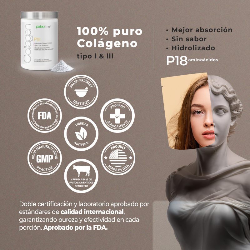 Paleolife Collagen P18 collagenp18 Slate Gray 1 Pack,3 Pack,6 Pack