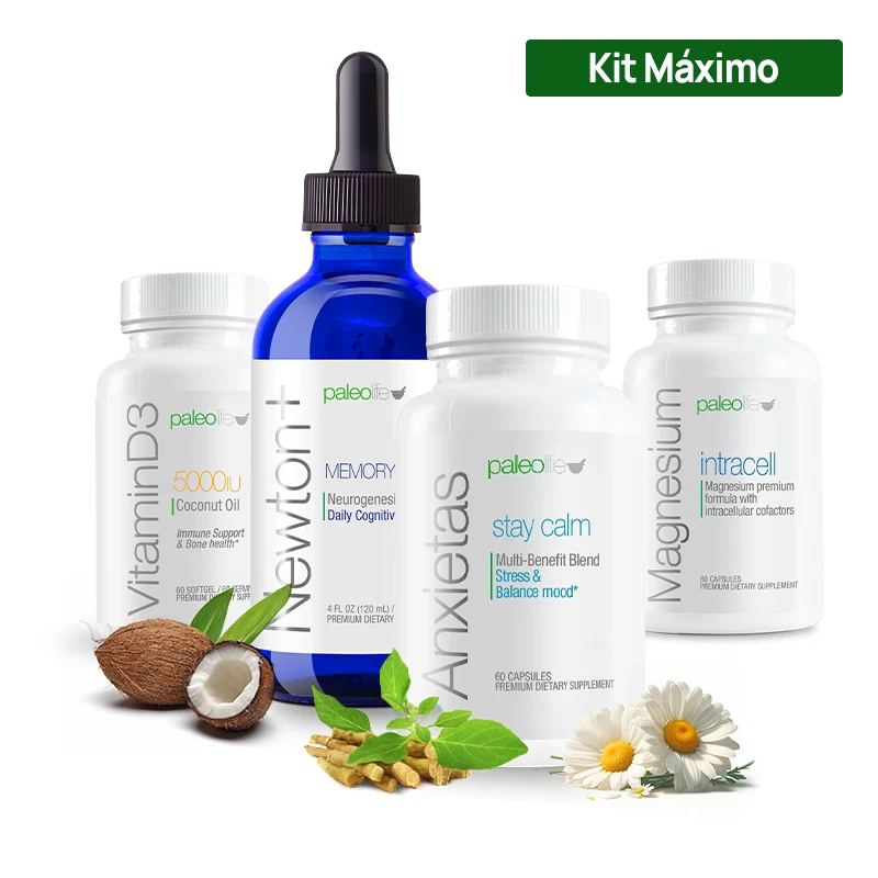 Paleolife Estrés o Ansiedad White Smoke Kit Máximo