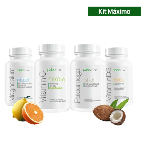 Paleolife Suplementos Esenciales Black Kit Máximo