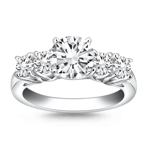 Bids.com 14k White Gold Five Stone Diamond Trellis Engagement Ring Rings White Smoke 4 / White Gold,4.5 / White Gold,5 / White Gold,5.5 / White Gold,6 / White Gold,6.5 / White Gold,7 / White Gold,7.5 / White Gold,8 / White Gold,8.5 / White Gold,9 / White Gold